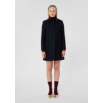 Manteau Madeline-Nuit en Laine
