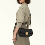 FURLA SFERA S SHOULDER BAG - VITELLO ROMA+SUEDE