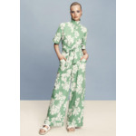 Pantalon Pyla-Vert en Coton