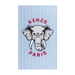 Kenzo - Serviette de plage en velours 450 g/m², K Eléphant