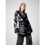 Cardigan en laine et cachemire Estella NOIR_GRIS_CHINE