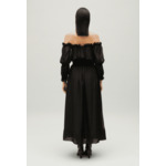 Robe longue noire