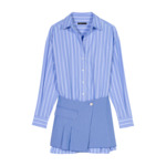 Robe 2-en-1 à rayures