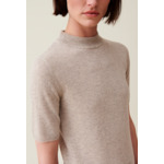 Pull laine col montant
