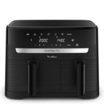 Easy Fry Dual 7 programmes Air Fryer, 8.3 L Deux tiroirs Noir