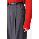 Pantalon Dude En Laine Mélangée