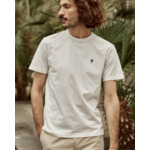 T-shirt écru sérigraphie dos