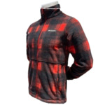 Granite Mountain Printed Fleece Jacket Rouge