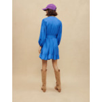 Robe courte à volants