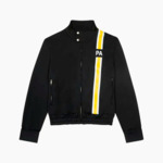 Palm Angels Veste de survêtement Monogram Track Noir