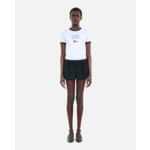 Short Noir En Tweed Femme