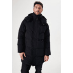Men Coat Black