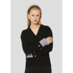 Pull Primrose-Noir en Laine Merinos Extrafine