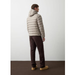 Doudoune sportive avec capuche amovible