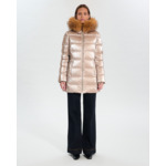 Doudoune Dalyaf Marron glacé en Polyamide