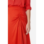 Jupe Calyp En Viscose Et Soie