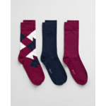 3-Pack Argyle Socks Gift Box