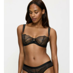 Soutien gorge avec armatures et sans coques