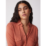 Chemise lin Milia TERRE_CUITE