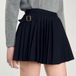 Jupe short plissée