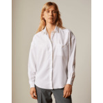 Chemise oversize Célina blanche
