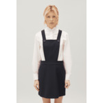 Robe courte bretelles marine