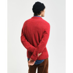 Pull ras du cou en laine mouchetée