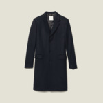 Manteau en laine et cachemire