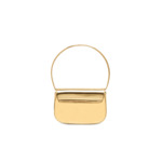 1DR-Sac iconique à bandoulière en cuir effet miroir