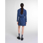 Robe 2-en-1 en tweed