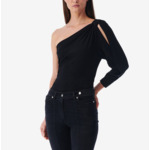 Top Jersey Asymétrique À Découpe Kelcy