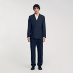 Veste de costume croisée