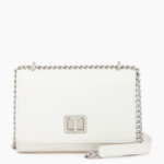 Petit sac bandoulière Eva en cuir grain caviar