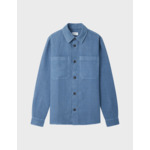 Surchemise Cameron en lin bleu