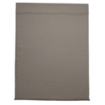 Drap plat Partition Satin de coton Coloris Taupe