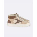 Tennis écrues & beige foncé