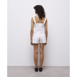 Top Sans Manches Boutonne Devant Femme