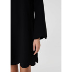 Robe Ruoda-Noir en Polyester recyclé GRS