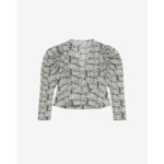 Top Imprimé En Soie Ralu