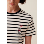 Robe Jean Toto rayée midi