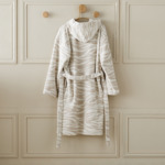 PEIGNOIR | Zèbre - Beige