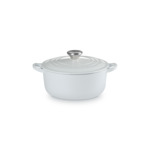 Cocotte ronde 20cm en fonte émaillée vapeur