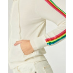 Pull Hoodie Bandes Multicolores