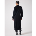 Robe en cachemire Maelly NOIR