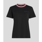 RIB NECK SIGNATURE T-SHIRT