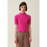 Pull laine col montant