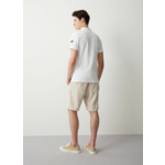 Polo en piqué de coton stretch
