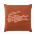 Lacoste - Housse de coussin en coton vert, L Reflet