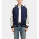 Blouson Satin Et Broderie Dragon Homme