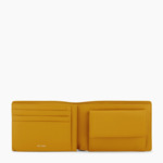 Portefeuille à rabat 2 volets Emile en cuir grainé